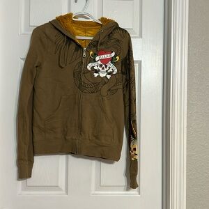 Large vintage Ed Hardy sweatshirt